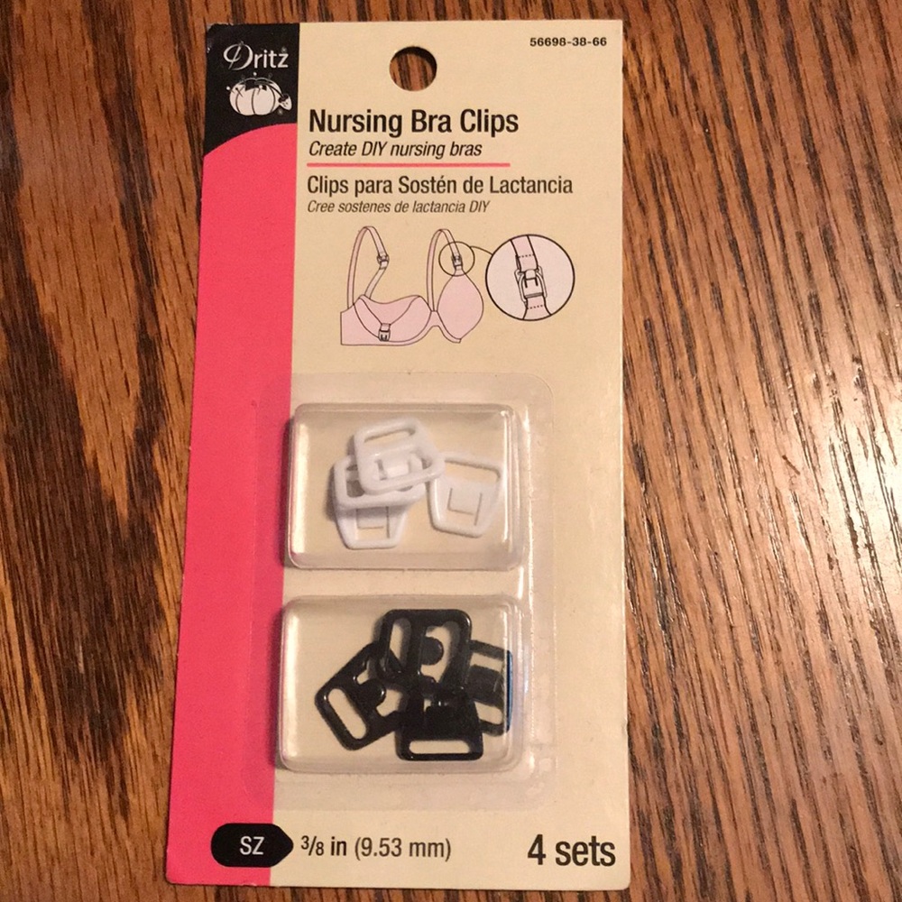 NWT Dritz‎ Nursing Bra Clips